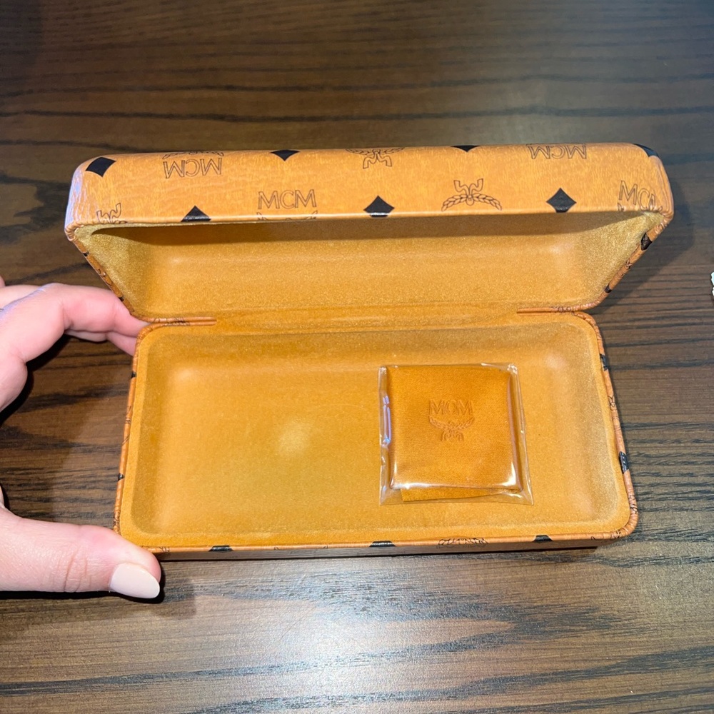 MCM sunglass case